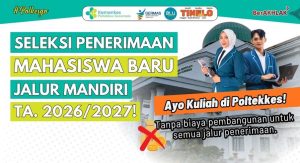 Resmi Dibuka! Poltekkes Kemenkes Gorontalo Buka Pendaftaran Mahasiswa Baru Jalur Mandiri TA. 2026/2027
