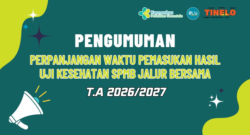 Perpanjangan Waktu Pemasukan Hasil Uji Kesehatan SPMB jalur Bersama