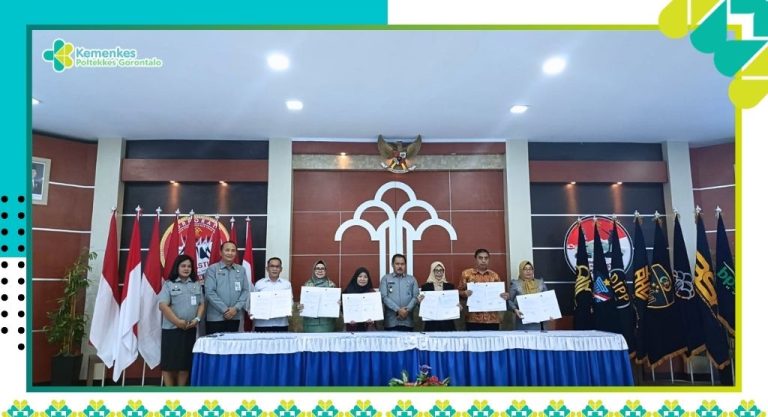 Direktur Poltekkes Kemenkes Gorontalo Hadiri Sosialisasi dan Tandatangani PKS Kekayaan Intelektual