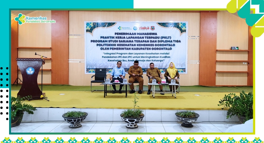 Kolaborasi Tingkatkan Kesehatan Masyarakat, Ratusan Mahasiswa Poltekkes Kemenkes Gorontalo Resmi Memulai PKLT di Kabupaten Gorontalo