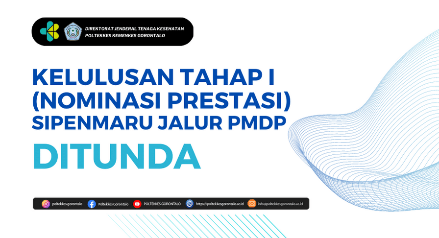 Kelulusan Tahap I Nominasi Prestasi Sipenmaru Jalur PMDP Tahun 2023 DITUNDA
