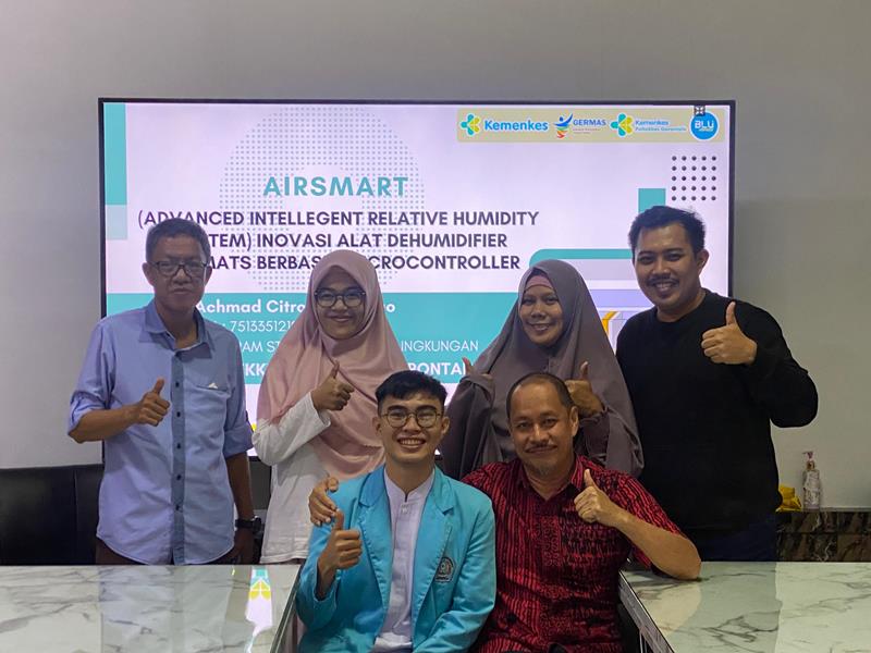 Ahmad Citro Demolingo Juara 1 Mawapres Poltekkes Kemenkes Wilayah 3 Sulawesi