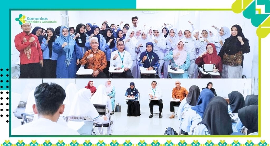 Direktur dan Tim Mutu Polkesgo Gelar Monev Praktik Klinik Mahasiswa Gizi di RSUP Kandou