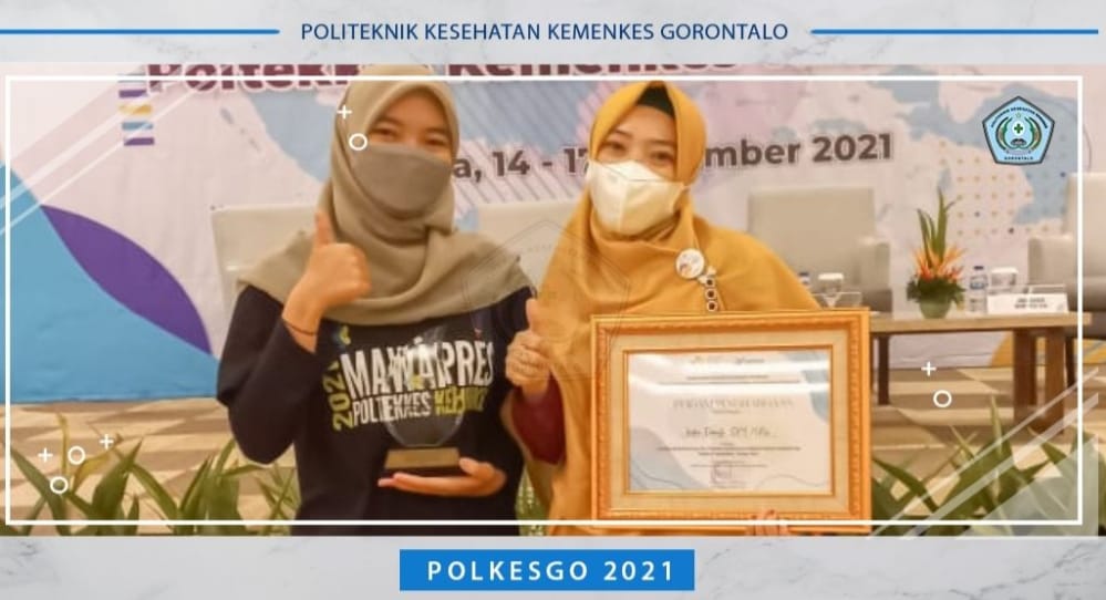 Perwakilan Dosen dan Mahasiswa Polkesgo Diganjar Penghargaan Dosen dan Mahasiswa Berprestasi Poltekkes Kemenkes Tingkat Nasional 2021